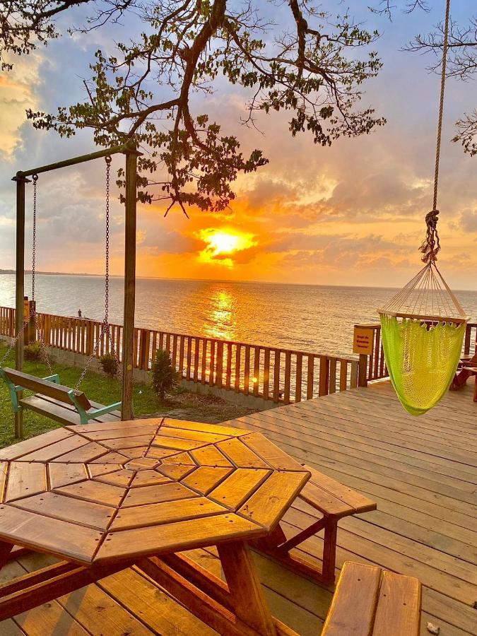 Sunset Hut Hostel Omoa Exteriör bild